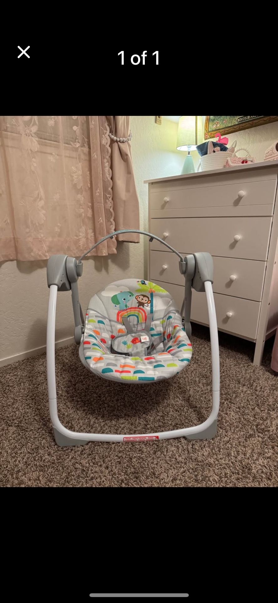 Portable Compact Baby Swing