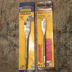 Irwin Speedbor Spade Drill Bits – Set of 2