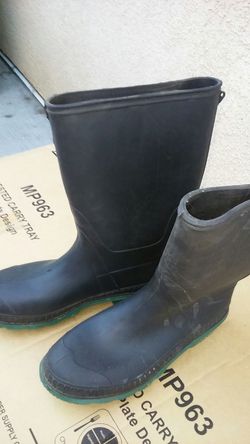 Botas de plastico