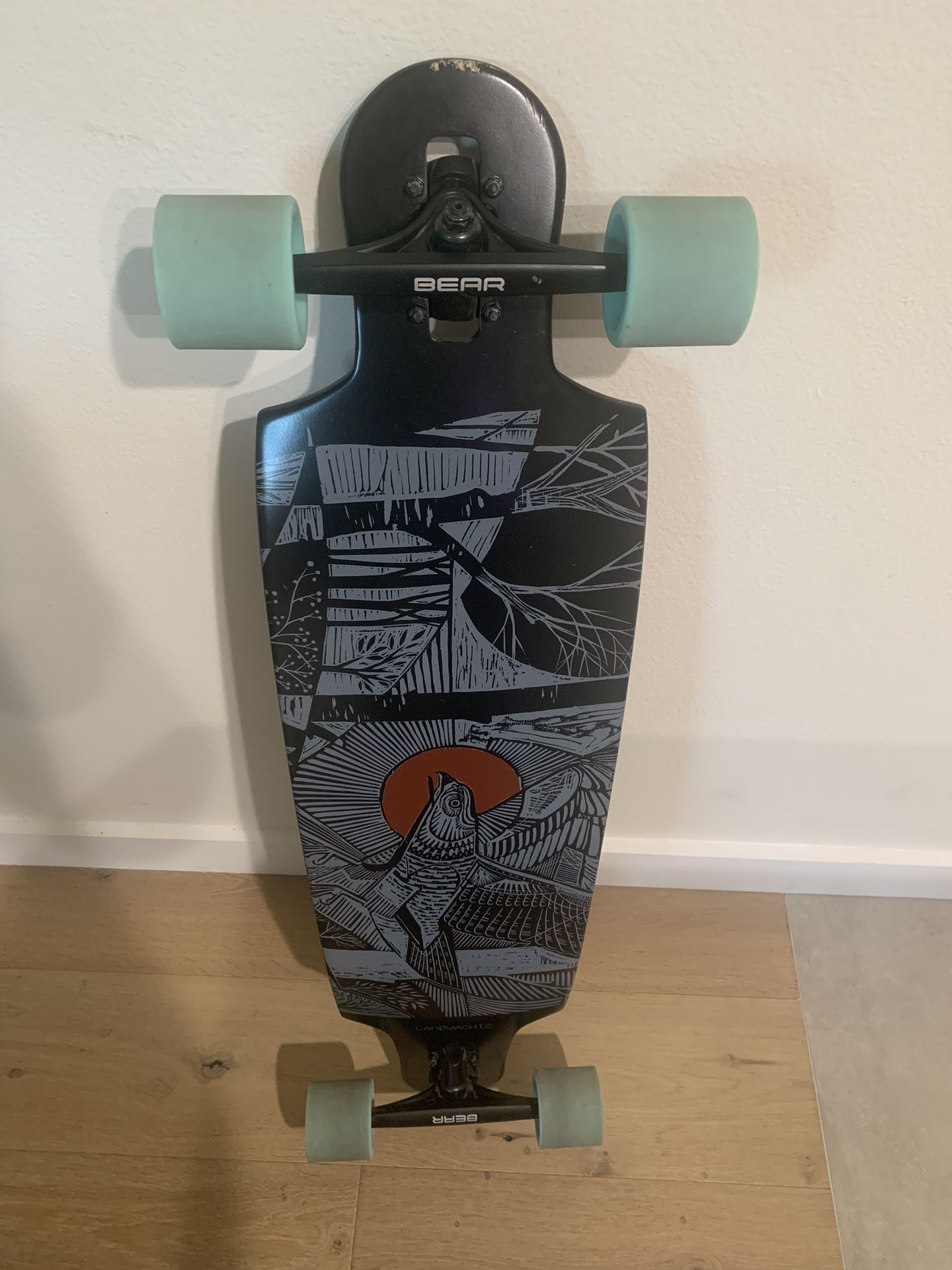 Landyachtz Drop Cat Seeker Longboard 38” Complete Longboard