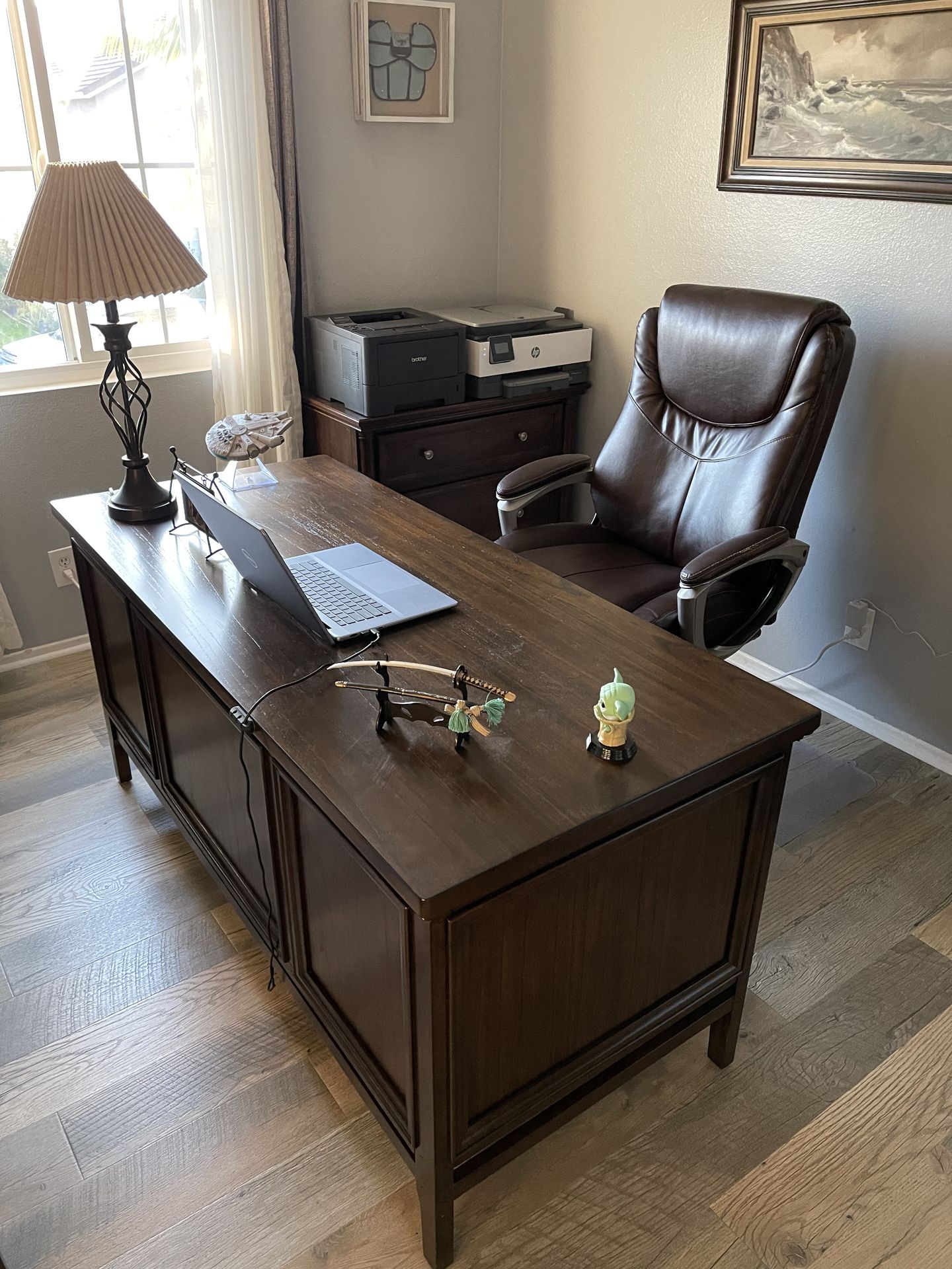 Executive Wood Desk