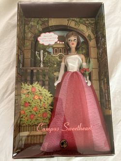 Gold 2007 Barbie Campus Sweetheart Collectable Doll In Box