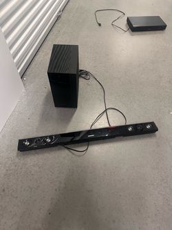 Samsung Soundbar with Subwoofer – Black