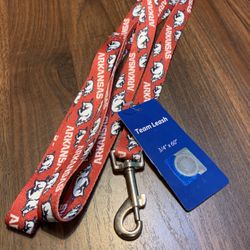 Arkansas Razorbacks Team Leash 3/4”X 60”