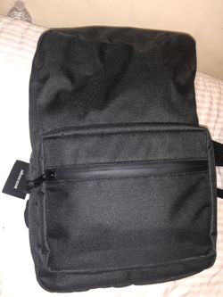 Smell proof backpack. With tag