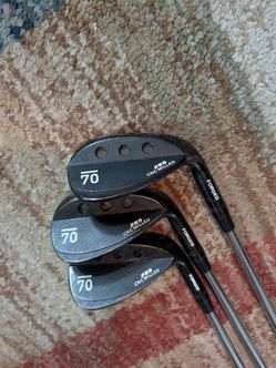 286 CNC Milled Forged  Sub 70° Golf Wedges Set of 3