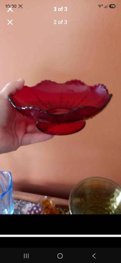 Vintage glass decor