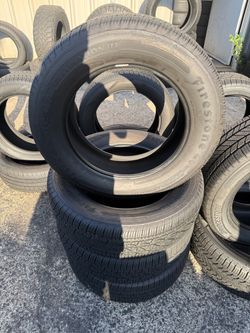 4 llantas 235/65r18 dela FIRESTONE 95% de vida por $260