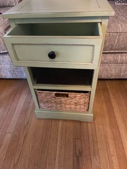 Sage Antique small side table