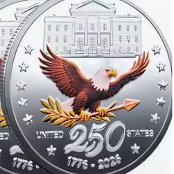 United States 250th Anniversary Commemorative coin