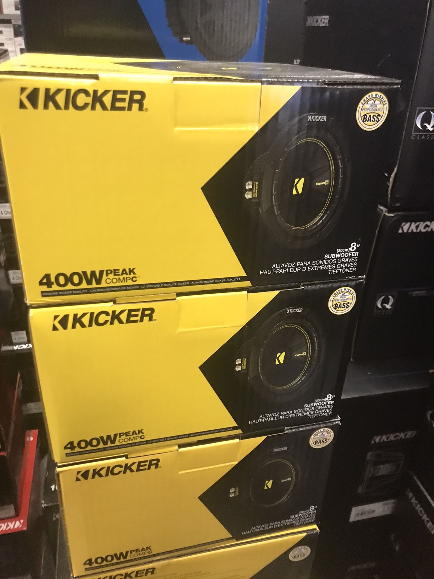 Kicker CompC 8 On Sale Today For 69.99
