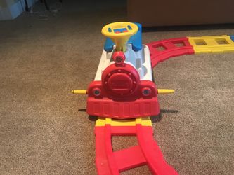 Playskool ride on store train