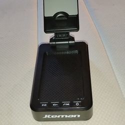 Bluetooth phone stand  with built in speaker