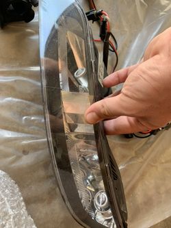 OEM Porsche 997S Fog lights with upgrades hids