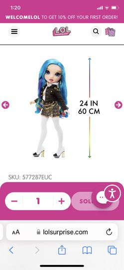 Rainbow High 24” My Runway Amaya