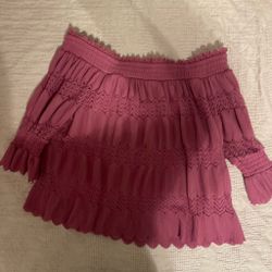Violet blouse