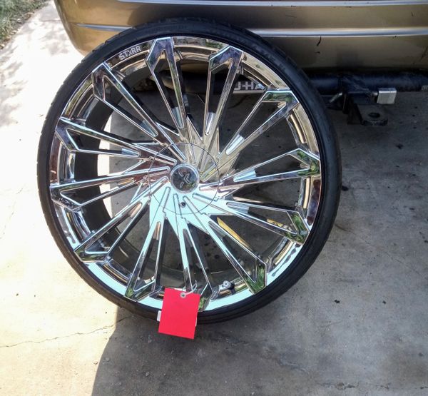 24" STARR Rims for Sale in San Antonio, TX OfferUp