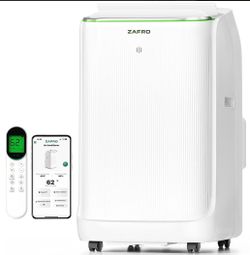 ZAFRO 16000 BTU portable AC cools fast & quietly
