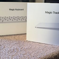 🍏 Apple Magic Keyboard & Magic Trackpad (Excellent Condition)