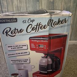 Retro coffee maker