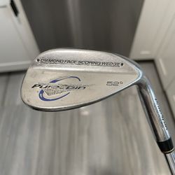 PureSpin Diamond Face 52* Approach Wedge, Brand New Grip, 35.5” RH - STILL AVAILABLE