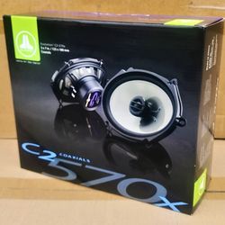 JL Audio Car Speakers Set C2 Series 5x7" 2-Way Coaxial Speaker System 225 Watts C2-570X 🚨 Payment Options Available 🚨 No Credit Needed 🚨 