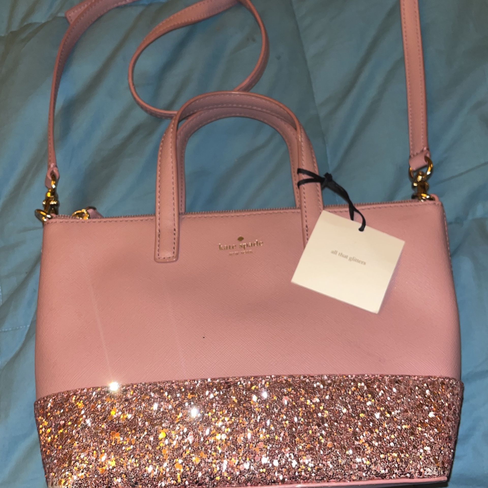Kate Spade Greta Glitter New York Purse Handbag 