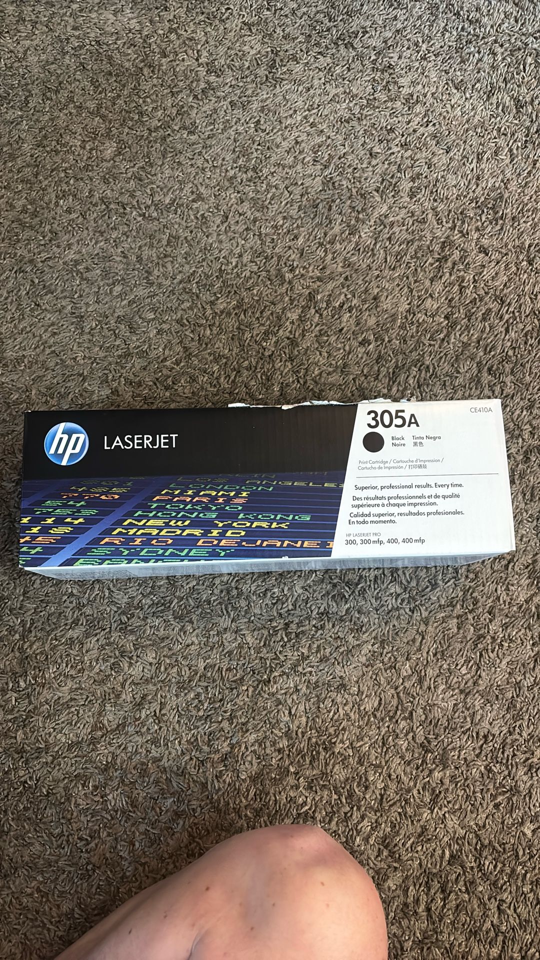 305A Laserjet Black Printer Cartridge 