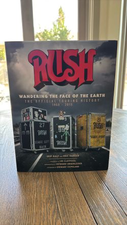 RUSH - official touring history book
