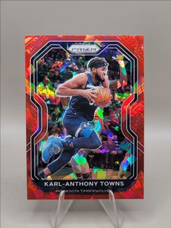 2020 Prizm Karl Anthony Towns Red Ice