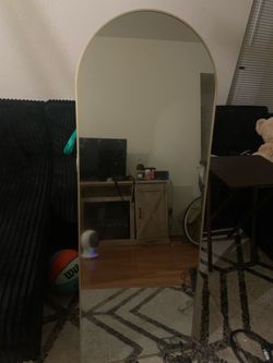 Stand up mirror