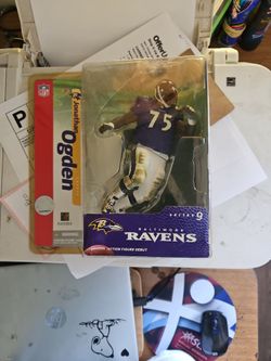 McFarlane NFL Baltimore Ravens # 75 Jonathan Ogden 