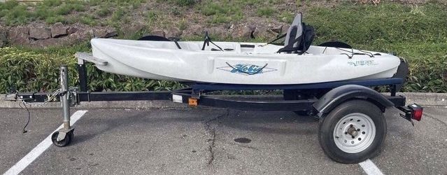 Hobie Mirage Sport Kayak and Trailer Combo