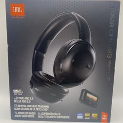 Wireless Headphones, Over-Ear, Noise Cancelling, Black- JBL Tour One M3 Smart Tx