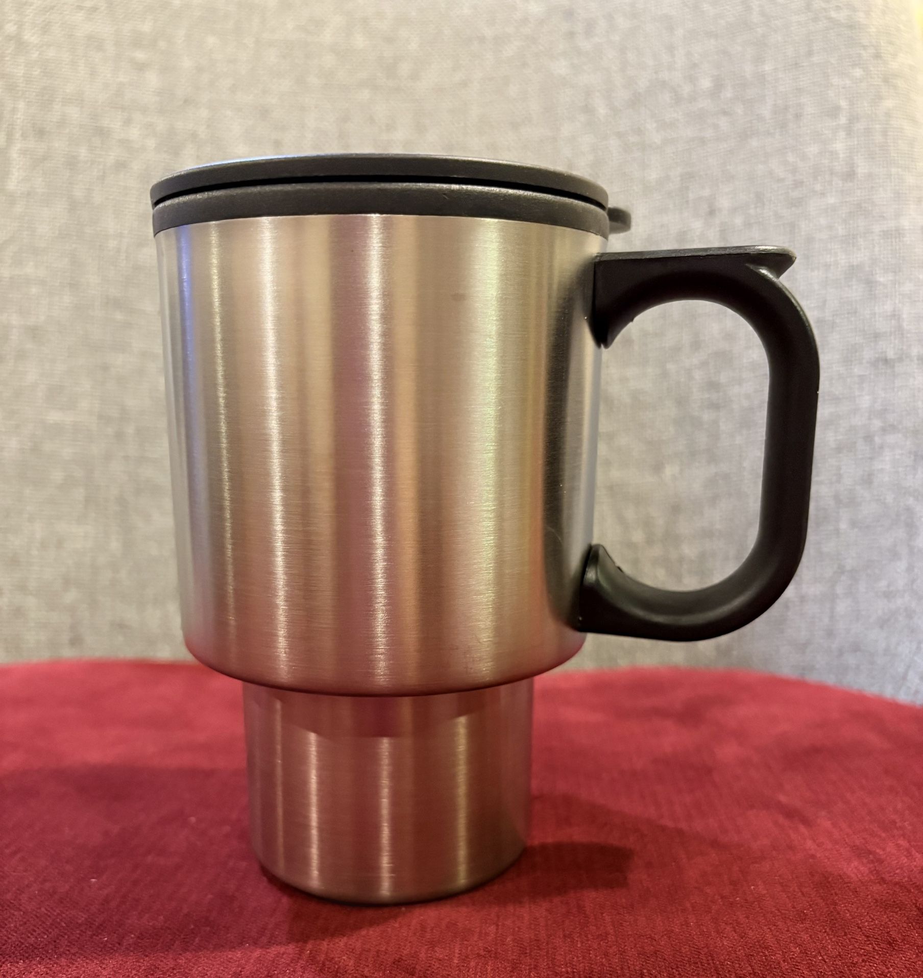New Stainless Steel Thermo 18-8 Travel Mug- 10oz Made in Taiwan