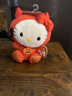 Devil Beanie Baby Hello Kitty
