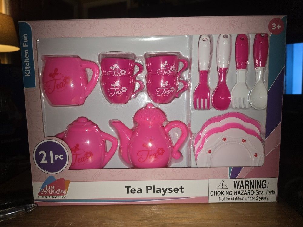 ποΈ 21 PIECE TEA PLAY SET