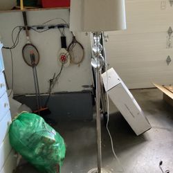 Two Very Nice Pole Lamps For Sale