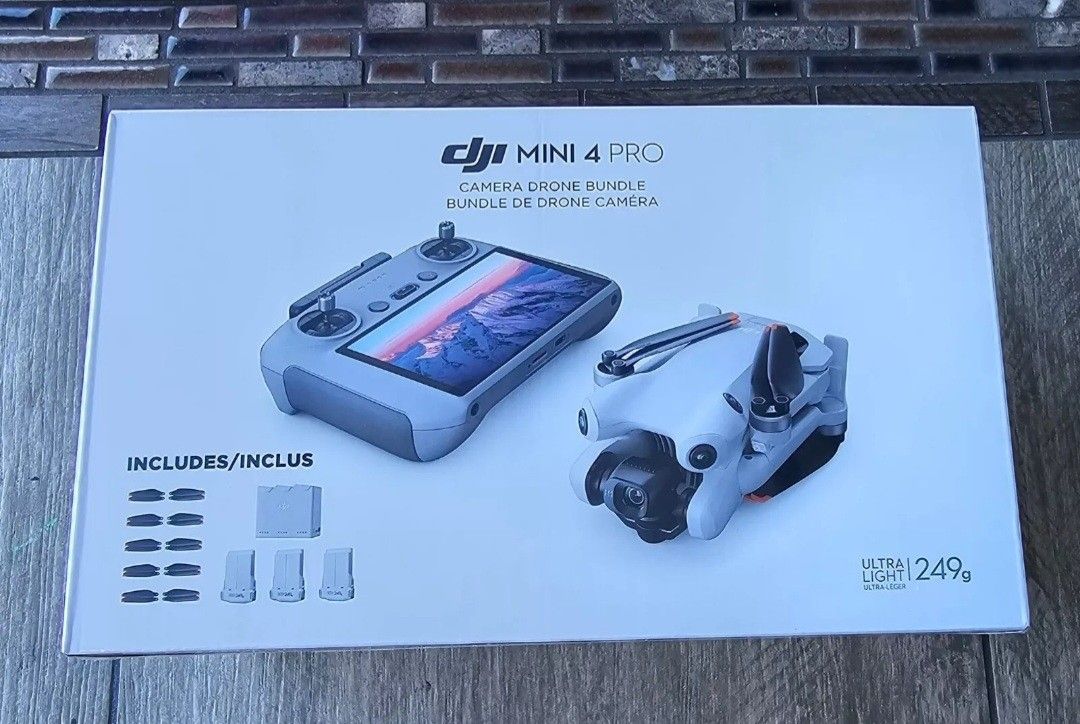 Dji Mini 4 Pro 3 Battery Kit Plus Rc2