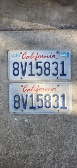 License plates