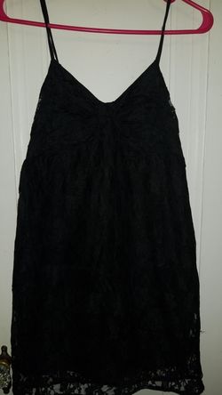 lace little black dress