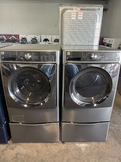 🔥 Kenmore Gas Washer & Dryer Set with Pedestals 🔥