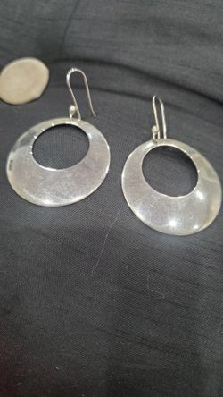 Arete Largo De Plata 925