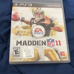 Madden 11 For Ps3