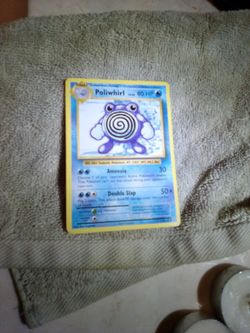 Poliwhirl 60hp Pokemon Card 