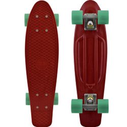 Red Teal PennyBoard Awesome Condition!! 