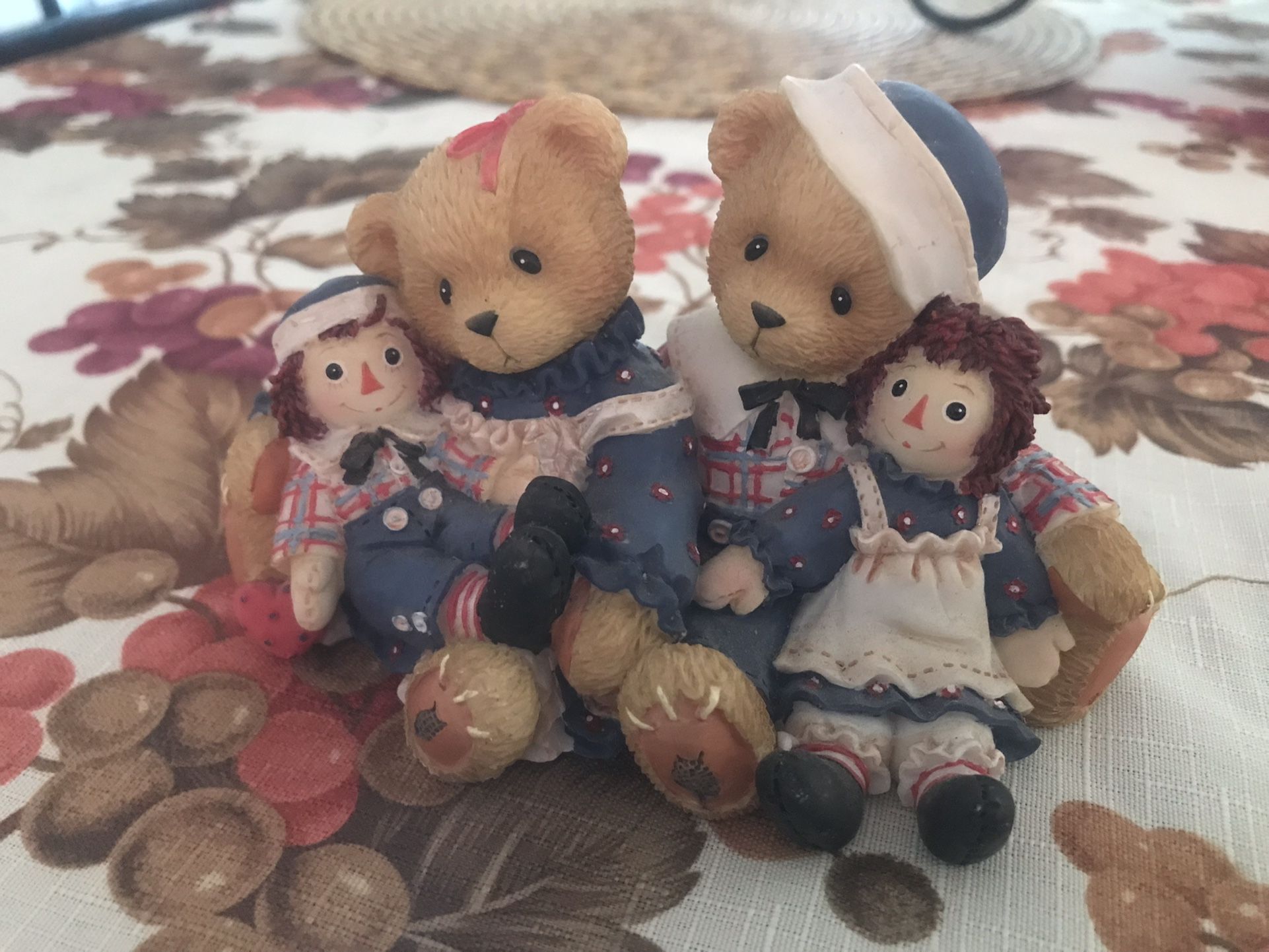 Cherish Teddies Raggedy And Ann
