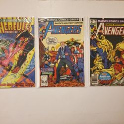 Marvel Comics Hercules #3 And The Avengers #s 201 And 203 Bagged And Boarded 