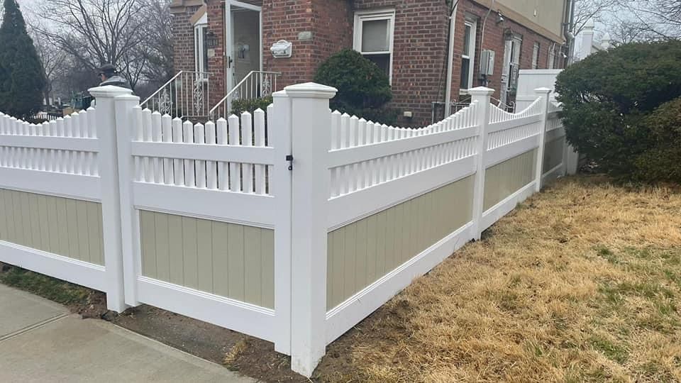 Install Fence Pvc