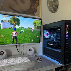 Black Gaming Pc Computer Desktop RTX 4070 / i5-14400F